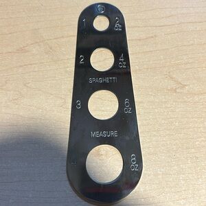 Weight Watchers Spaghetti Measurer